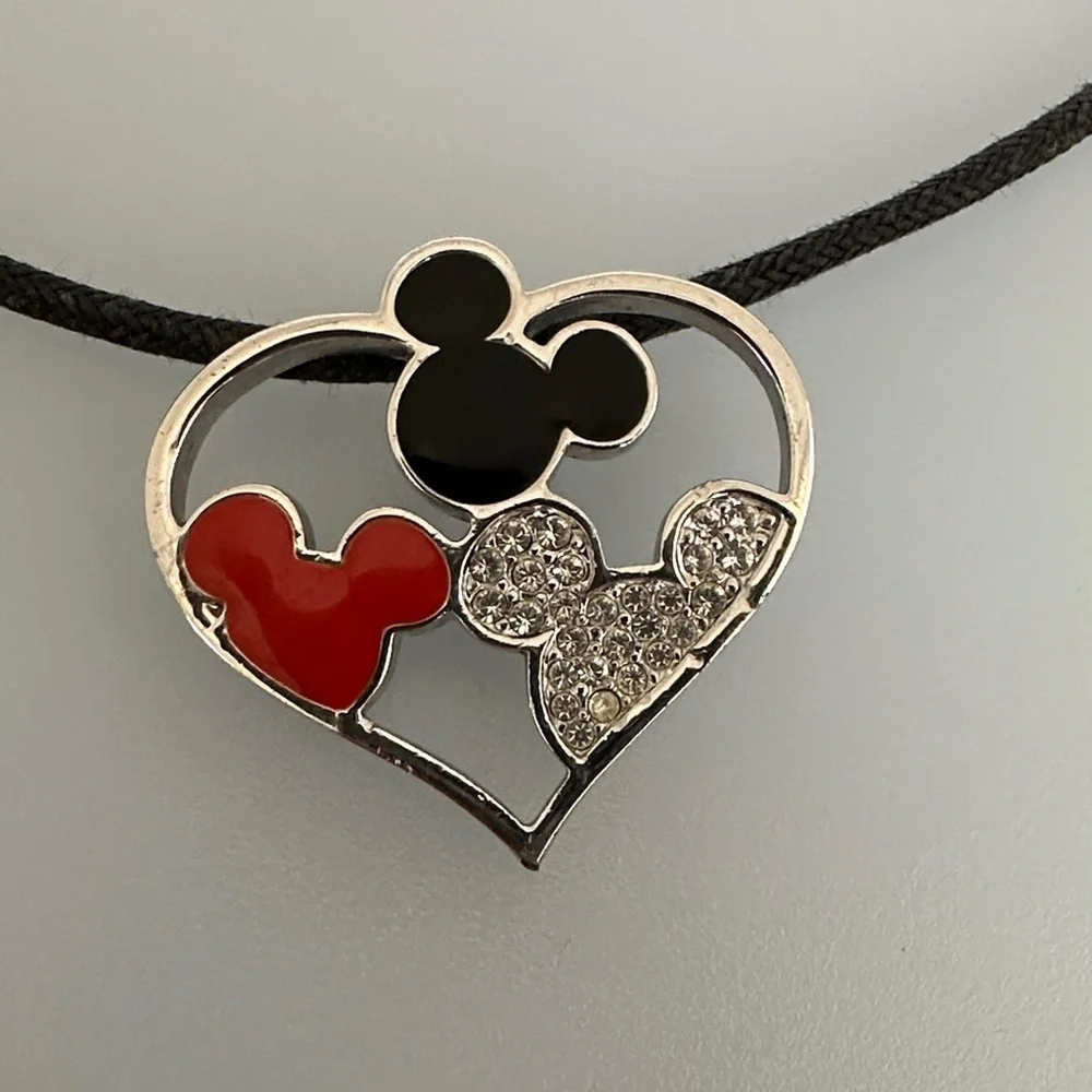 Swarovski Disney Heart Pendant Necklace